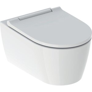 Geberit SEINÄ-WC ONE TURBOFLUSH VALK.ISTUINKANNELLA