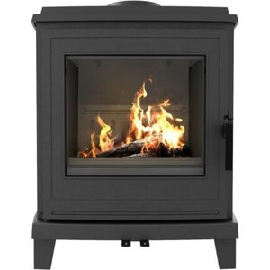 Valurautatakka K11 6kW musta