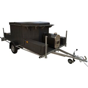 Koriks-Fiiber 1600 L kylpytynnyri perävaunulla