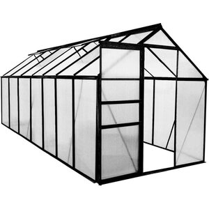 Green Land 8,2 m² alumiinirunkoinen kasvihuone