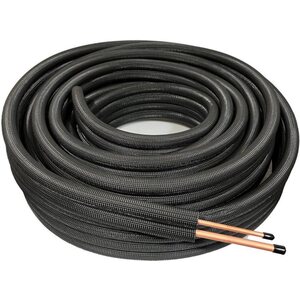KUPARIPUTKI 1/4"x3/8"ERISTETTY 20 M MUSTA