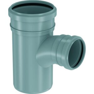 Uponor Viemärin haarayhde HTP 88,5° pyöristetty, koko 110x75mm