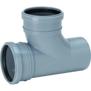 Uponor Viemärin haarayhde HTP 88,5° pyöristetty, koko 110x110mm