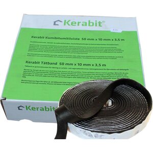 Kerabit KUMIBITUMITIIVISTENAUHA RULLA 50X10MM 14M