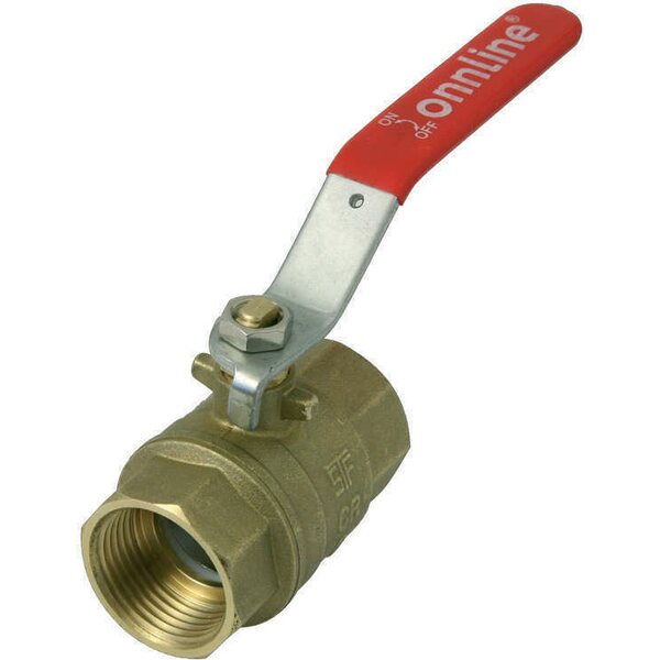 Palloventtiili EM 1/4" sisäkierre PN25