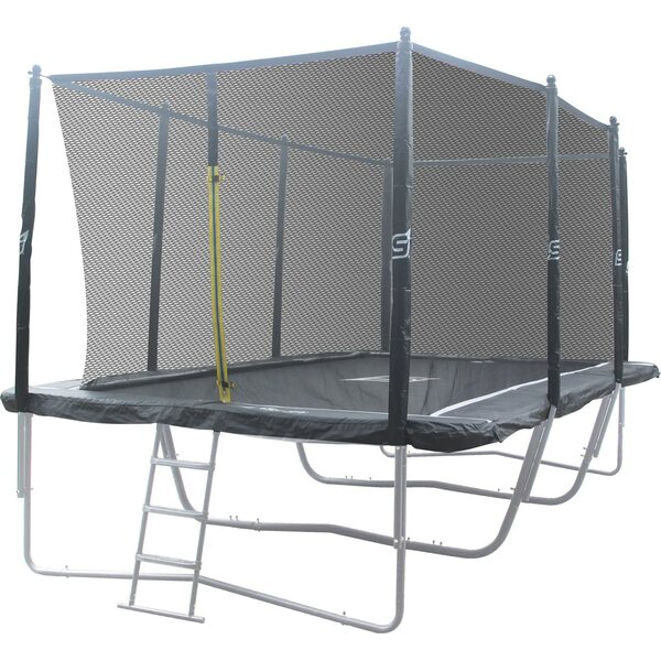 Isport Air 4,57 x 3 m 104 jousta trampoliini turvaverkolla