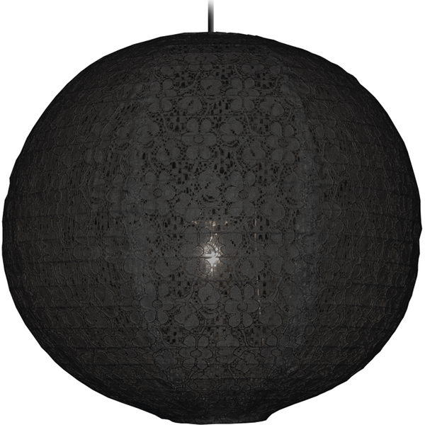 Sessak Lighting Silvia riippuvalaisin musta E27 Max. 60W IP20