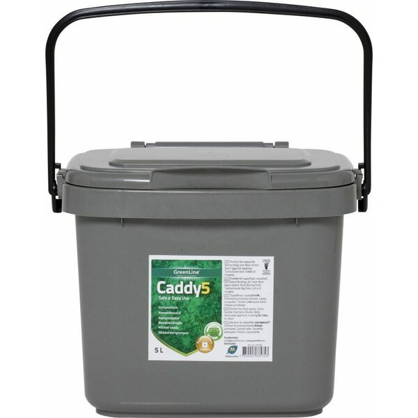 Greenline kompostiämpäri 5l harmaa