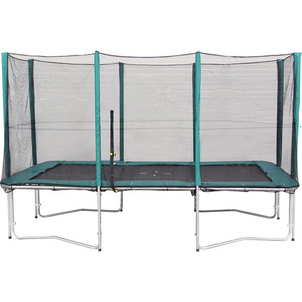 Trampoliini turvaverkolla 4,23x2,74m Trampolines Talotuote English