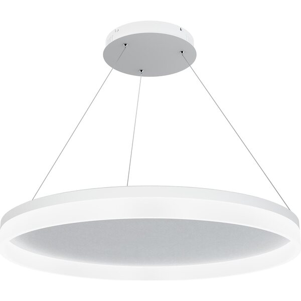 Valaisin Grönlund Kattovalaisin Acoustic Circulo Ø80cm LED 48W 4000K Luonnonvalkoinen