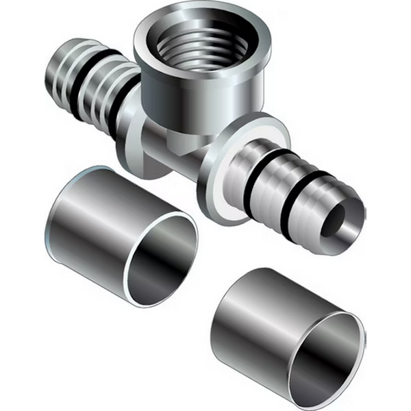 Uponor kompo t-haara sk wehopress 32x3/4x32 em