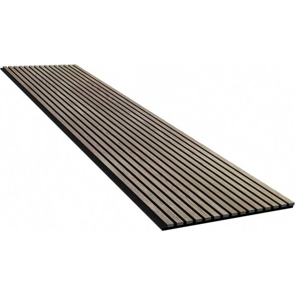 Evella VN27 pähkinä puuviilupintainen akustiikkalevy 2400 x 600 mm