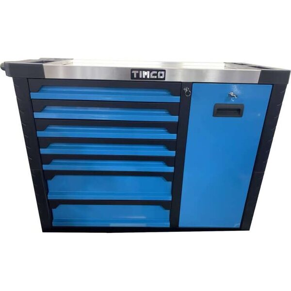 Timco 7+1ltk 275-osainen työkaluvaunu työkaluilla ja kaapilla