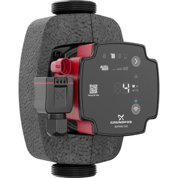 Grundfos LÄMPÖJOHTOPUMPPU GRUNDFOS ALPHA2 GO 25-60 180 1-V